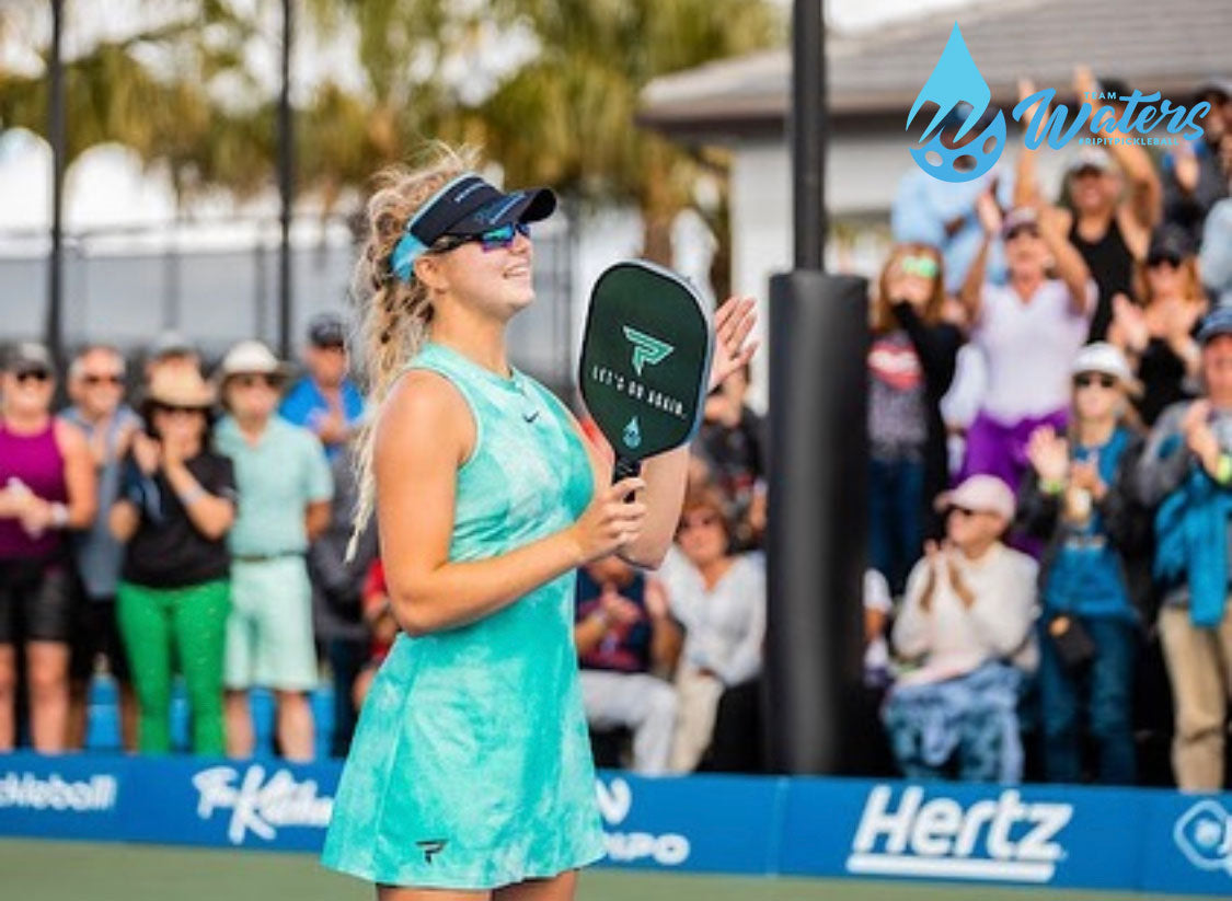 Anna Leigh Waters Claims First Triple Crown at PPA Riverland Open | Pickler Pickleball