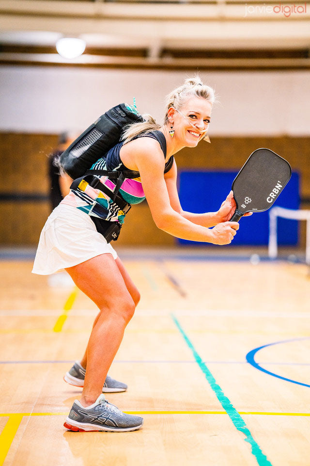 Pickleball Is Breath of Life for Backpack-Toting Inspirational Player | Pickler Pickleball