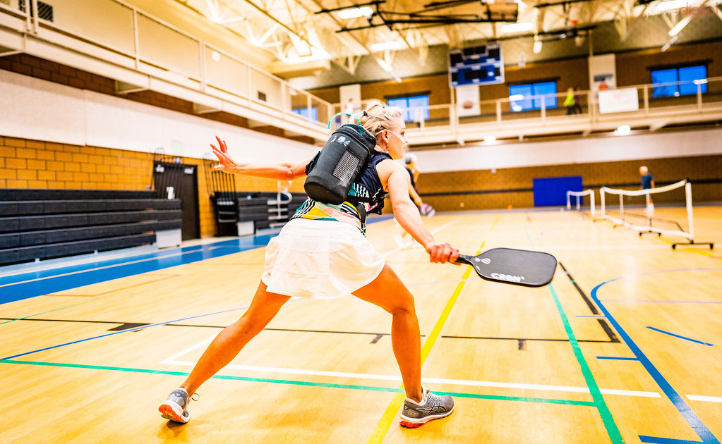 Pickleball Is Breath of Life for Backpack-Toting Inspirational Player | Pickler Pickleball