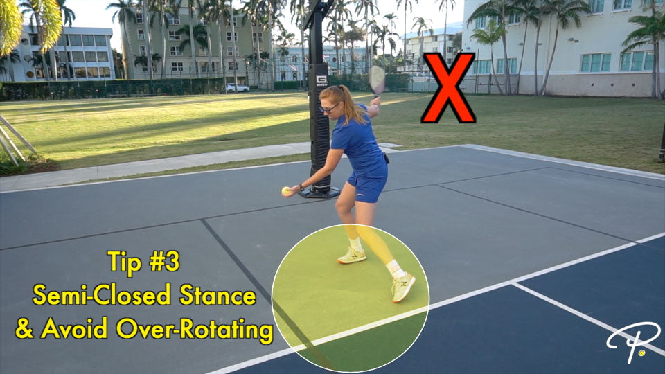 Avoid Over-Rotating on Serve | Pickler Pickleball