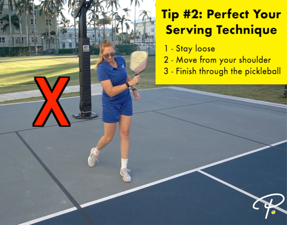 Serve from Shoulder | Pickler Pickleball
