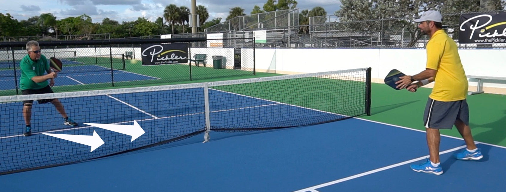 Pickleball Strategy | Dink Crosscourt | Pickler Pickleball