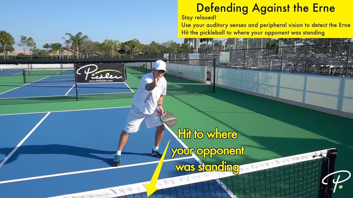 How to Defend Against the Erne on the Pickleball Court | Pickler Pickleball