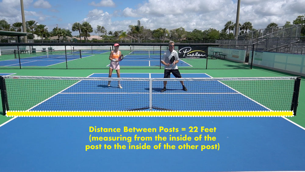 Distance Between Pickleball Net Posts | Pickler Pickleball