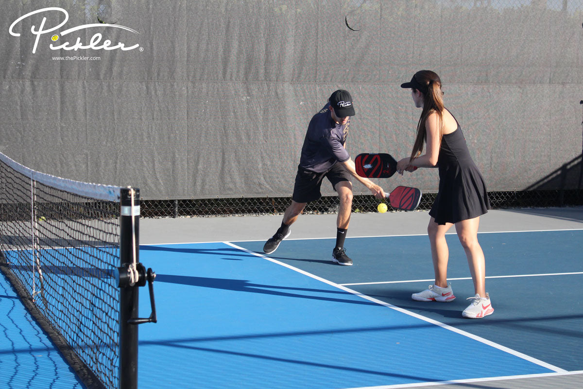The Art of Targeting the Left Foot of the Right-Sided Player in Pickleball | Pickler Pickleball