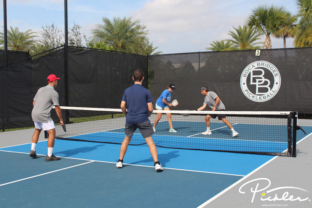 The Art of Targeting the Left Foot of the Right-Sided Player in Pickleball | Pickler Pickleball
