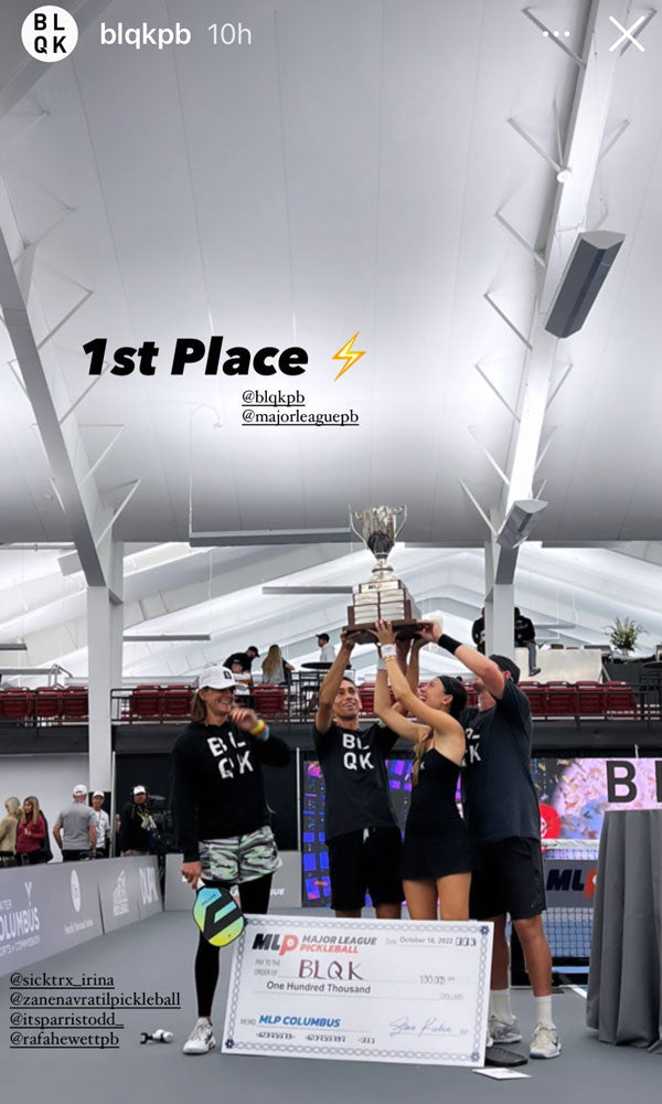 Major League Pickleball Finishes 2022 How It Started... With a BLQK Bang | Pickler Pickleball