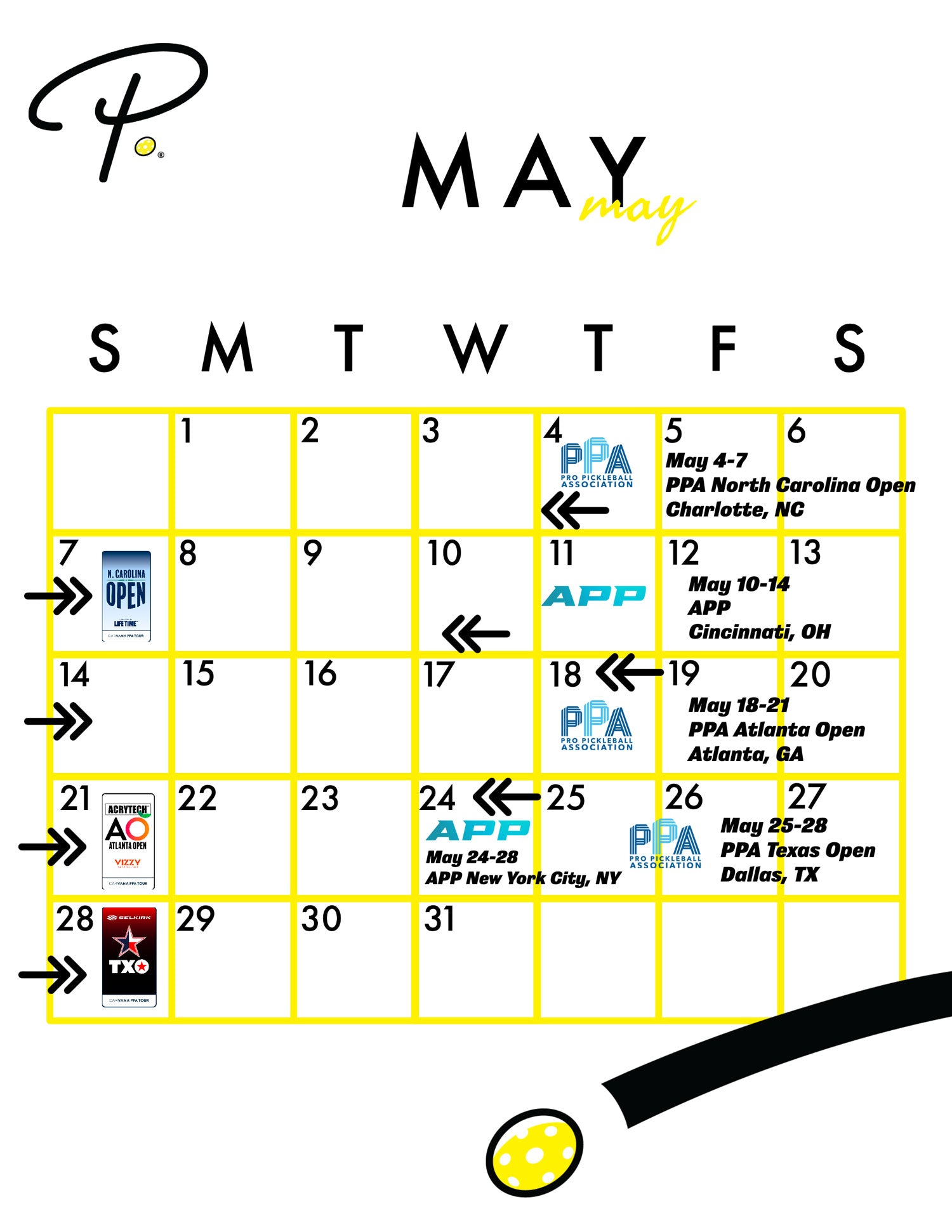 2023 Pickleball Tournament Calendar: Which Pickleball Tournaments Will You Be Playing In? - May | Pickler Pickleball