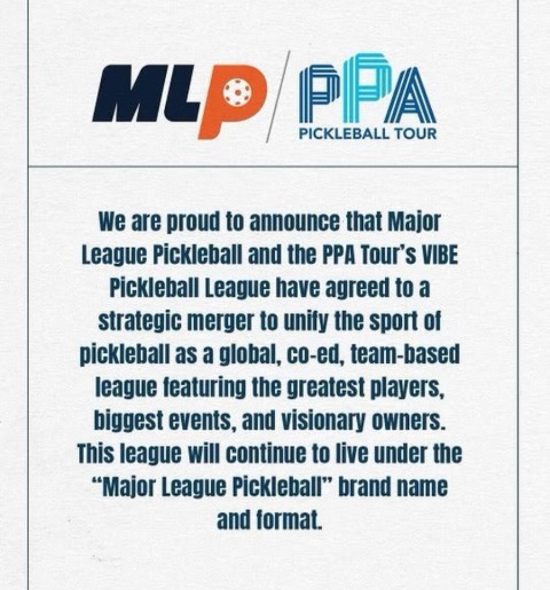 Clashing Pro Pickleball Leagues Merge and Unify the Sport | Pickler Pickleball