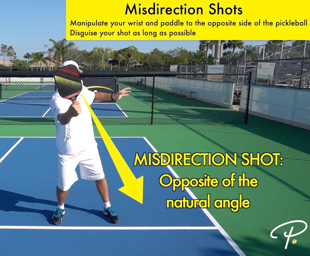 5 Pickleball Tips to Master Misdirection Shots | Pickler Pickleball