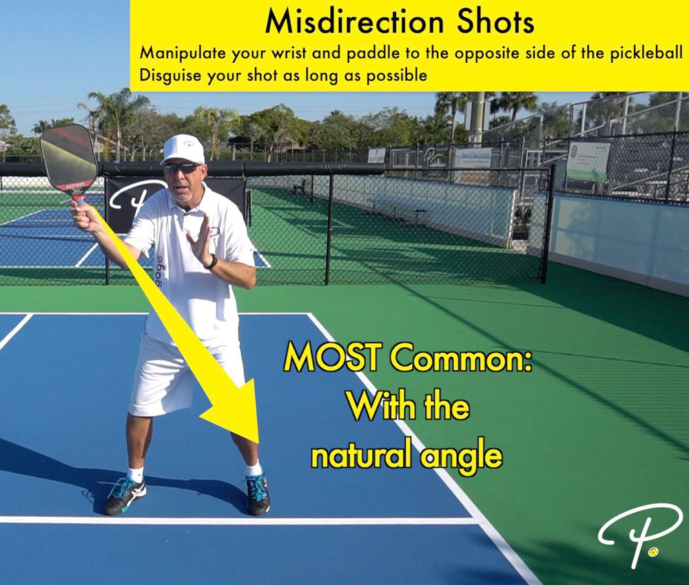 5 Pickleball Tips to Master Misdirection Shots | Pickler Pickleball