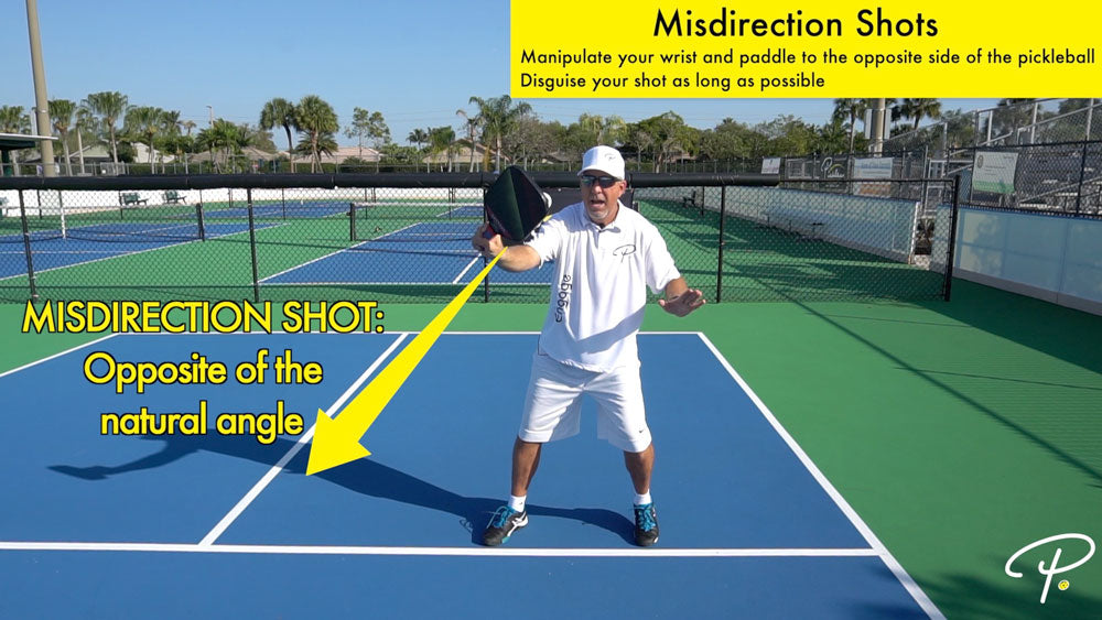 5 Pickleball Tips to Master Misdirection Shots | Pickler Pickleball