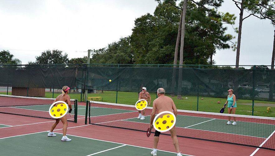 Nude Pickleball Is Taking Off | Pickler Pickleball