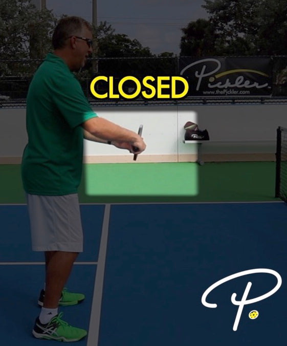 Closed Paddle Face | Pickler Pickleball