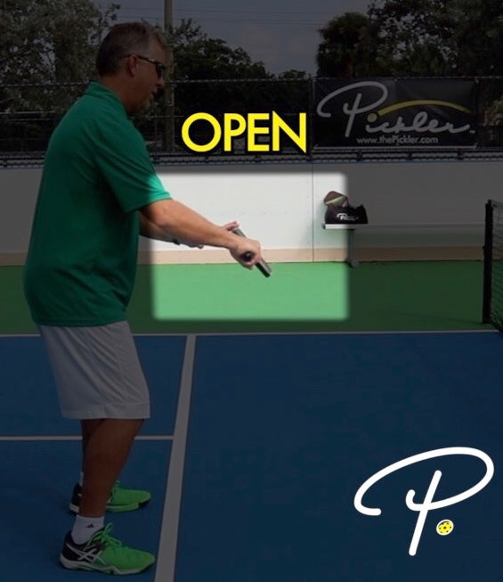 Open Paddle Face | Pickler Pickleball