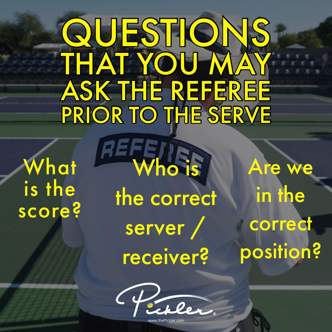 Questions that You May Ask Pickleball Referee | Pickler Pickleball