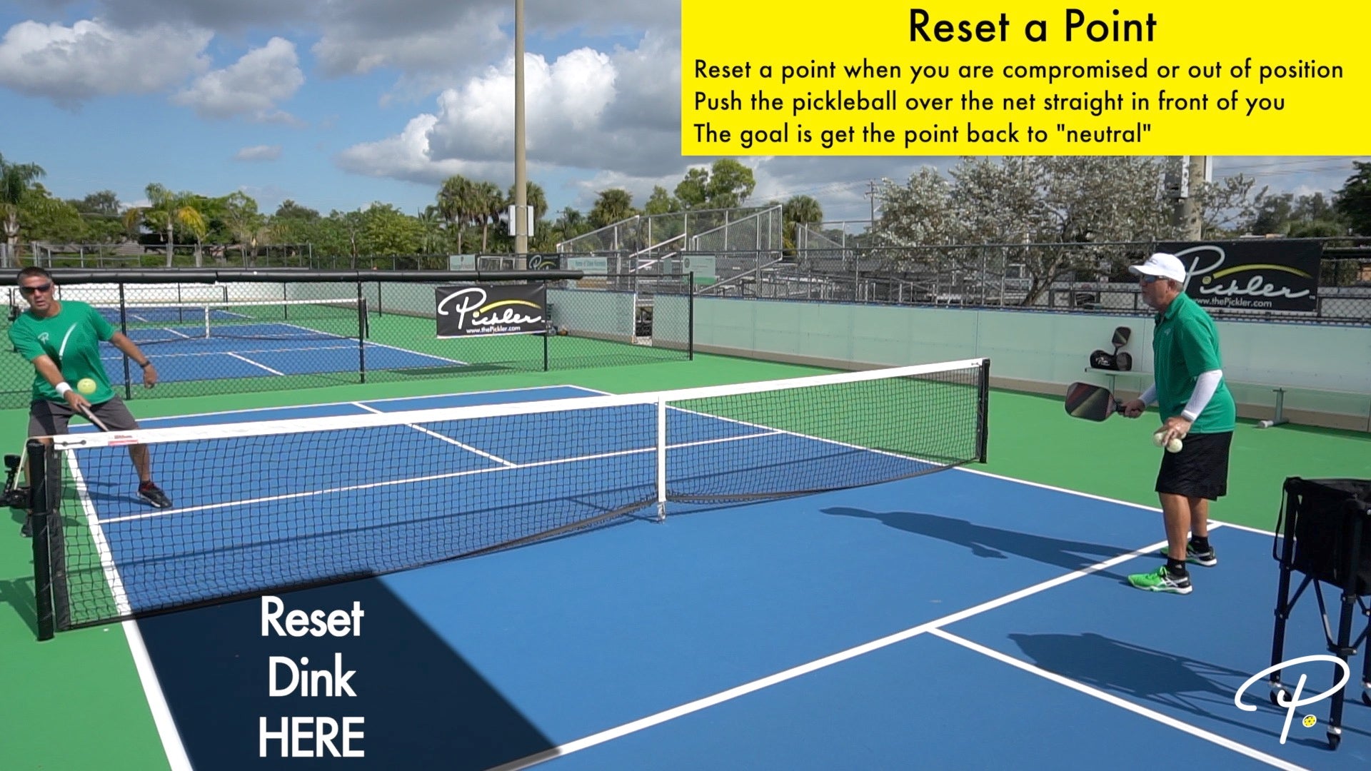 What to Do When You Are Pulled Out Wide on the Pickleball Court | Pickler Pickleball