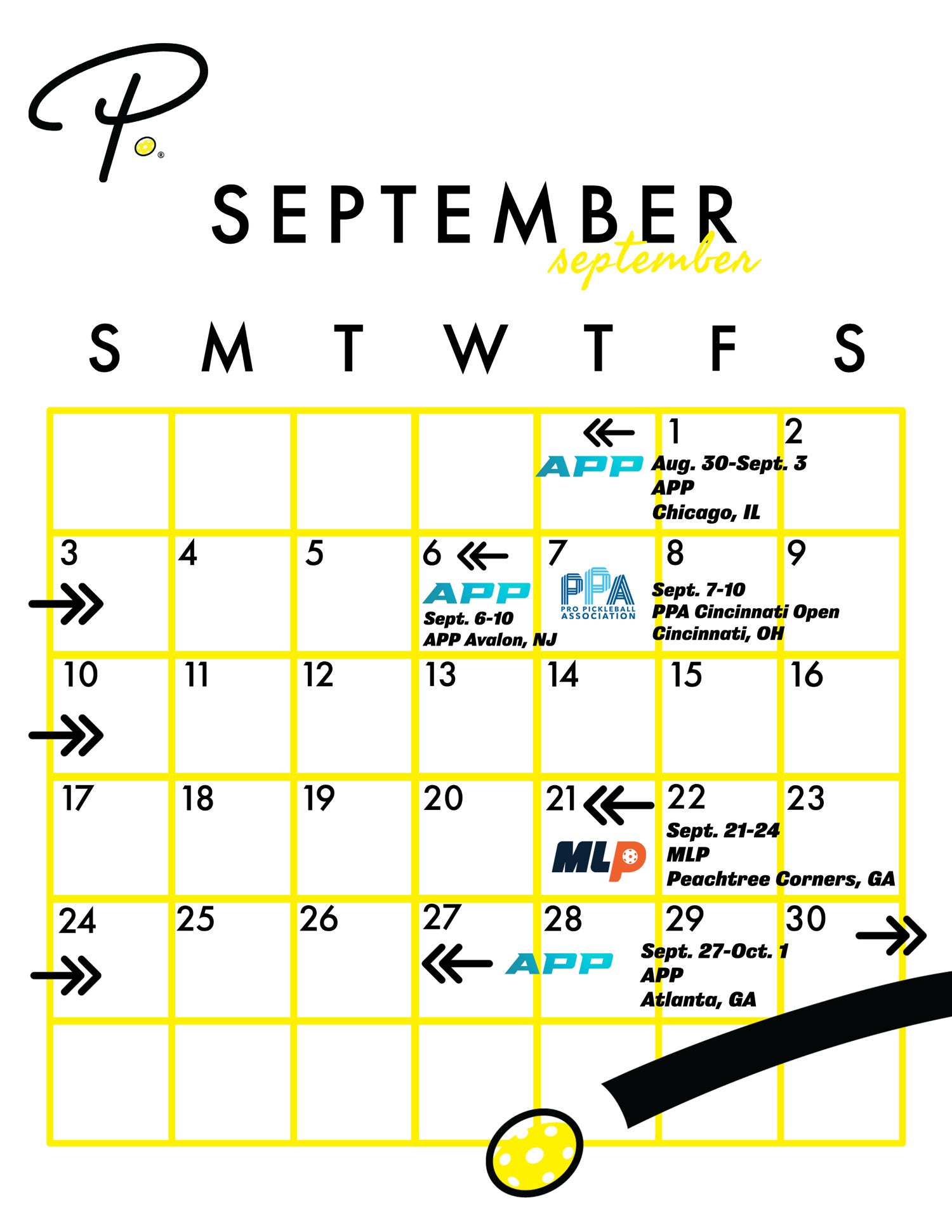 2023 Pickleball Tournament Calendar: Which Pickleball Tournaments Will You Be Playing In? - September | Pickler Pickleball