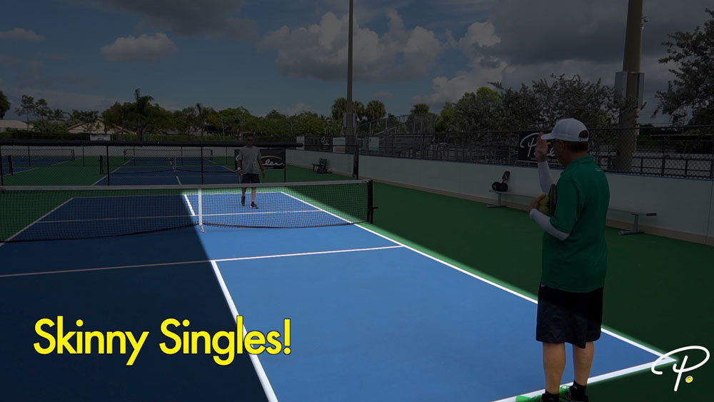 Pickleball Strategy: 7 Tips to Master Skinny Singles | Pickler Pickleball