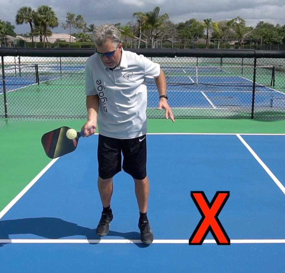 Non-Volley Zone Fault | Pickler Pickleball