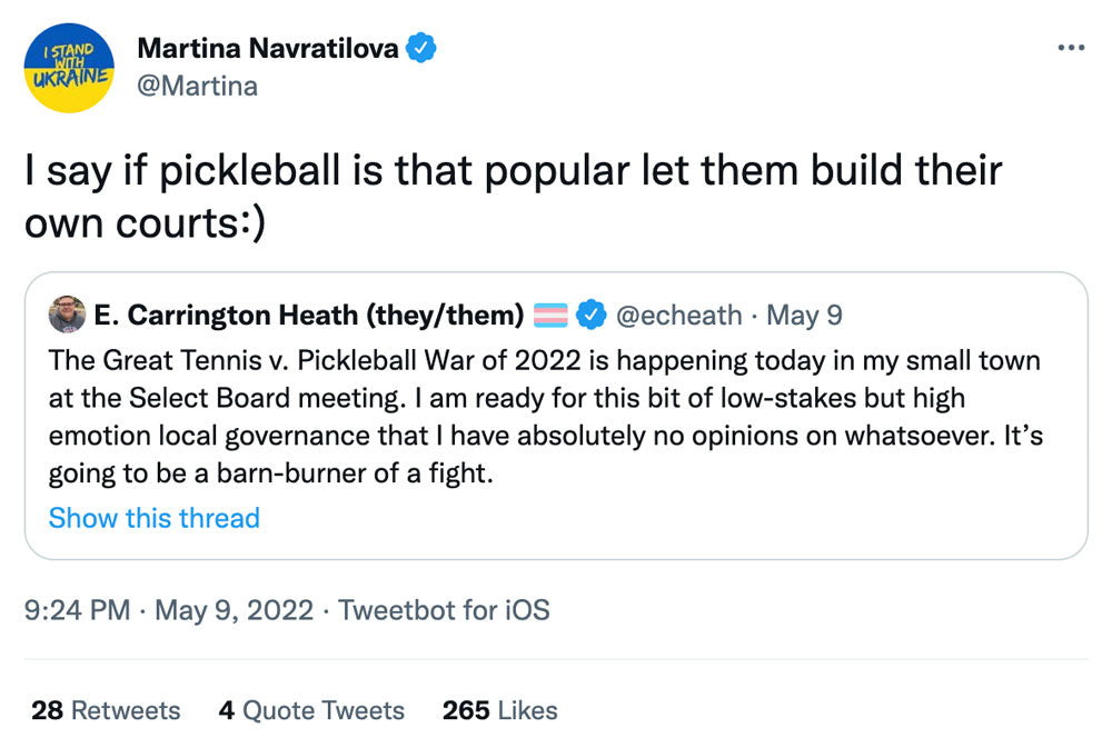 Sour Notes Off the Court for Pickleball | Pickler Pickleball