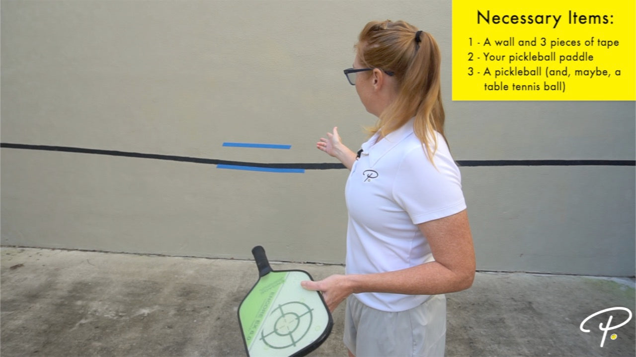 Pickleball Wall Drills | Pickler Pickleball