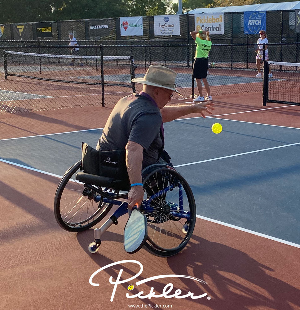 Wheelchair Pickleball Serving Rules | Pickler Pickleball