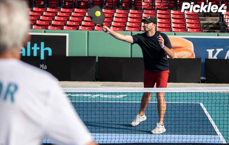 How to Hit the Most Difficult Shot in Pickleball: The High Backhan